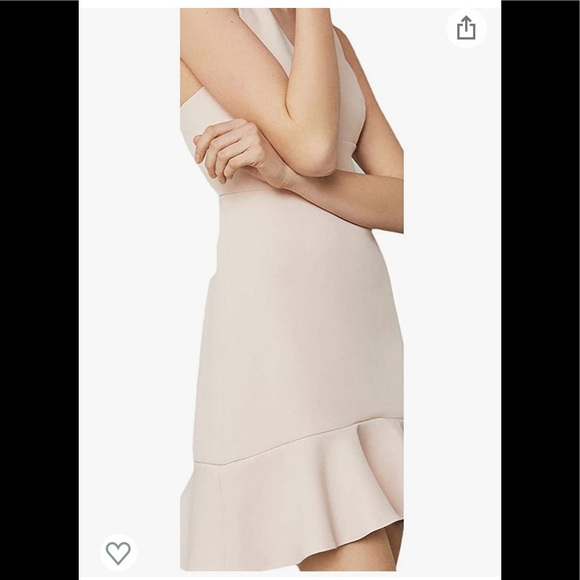 BCBGMAXAZRIA Ruffle Hem Cocktail Dress - Picture 5 of 6